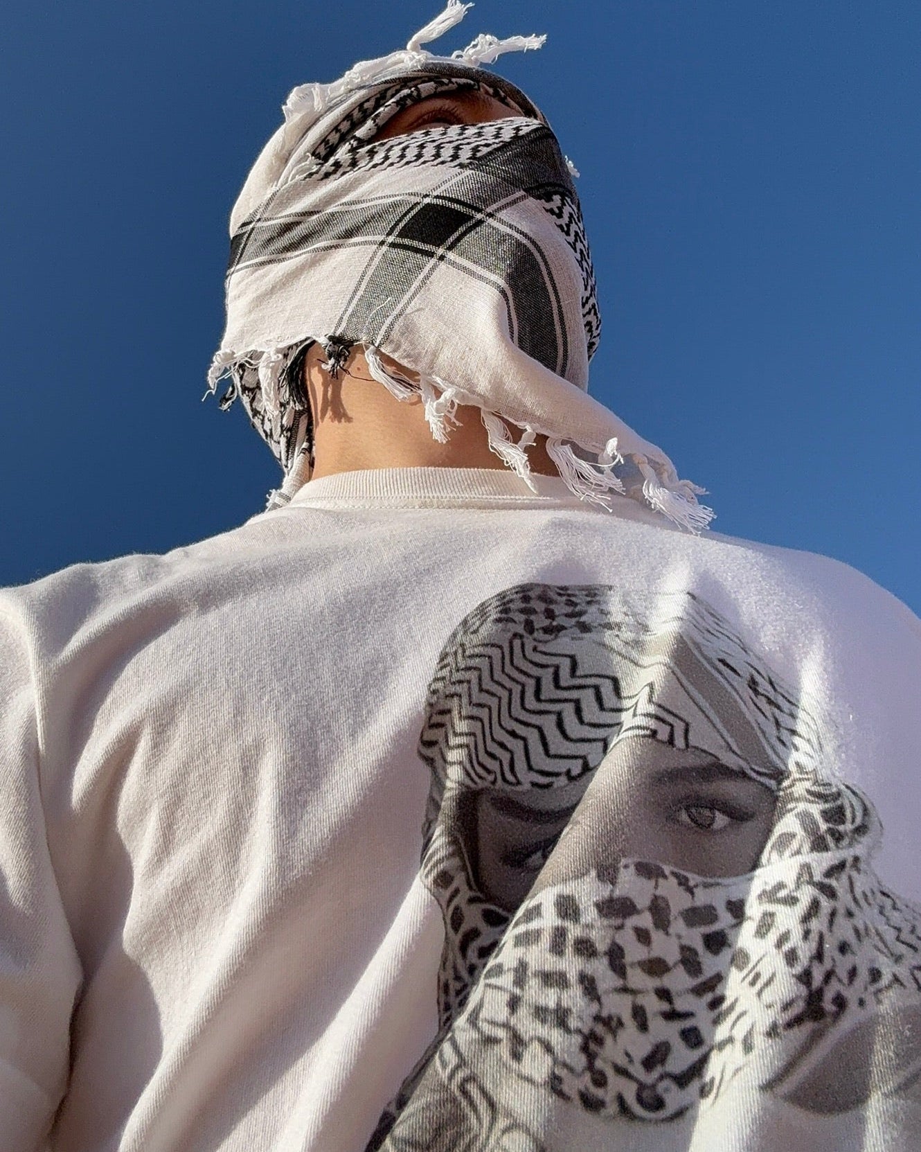KEFFIYEH HEAVY TEE