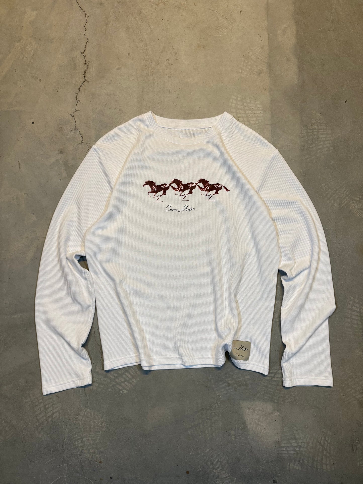 WAFFLE KNIT