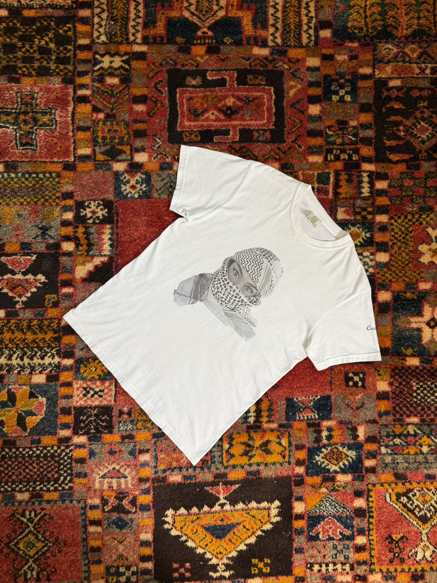 KEFFIYEH HEAVY TEE
