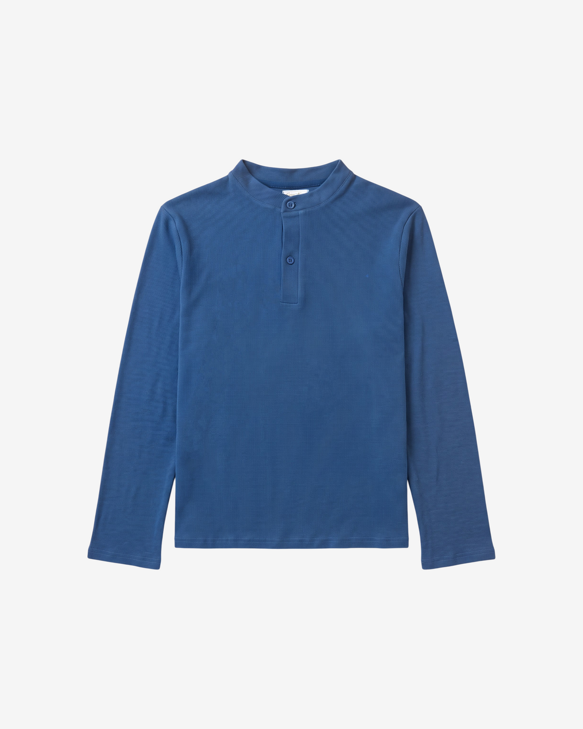 LONGSLEEVE HENLEY BLUE