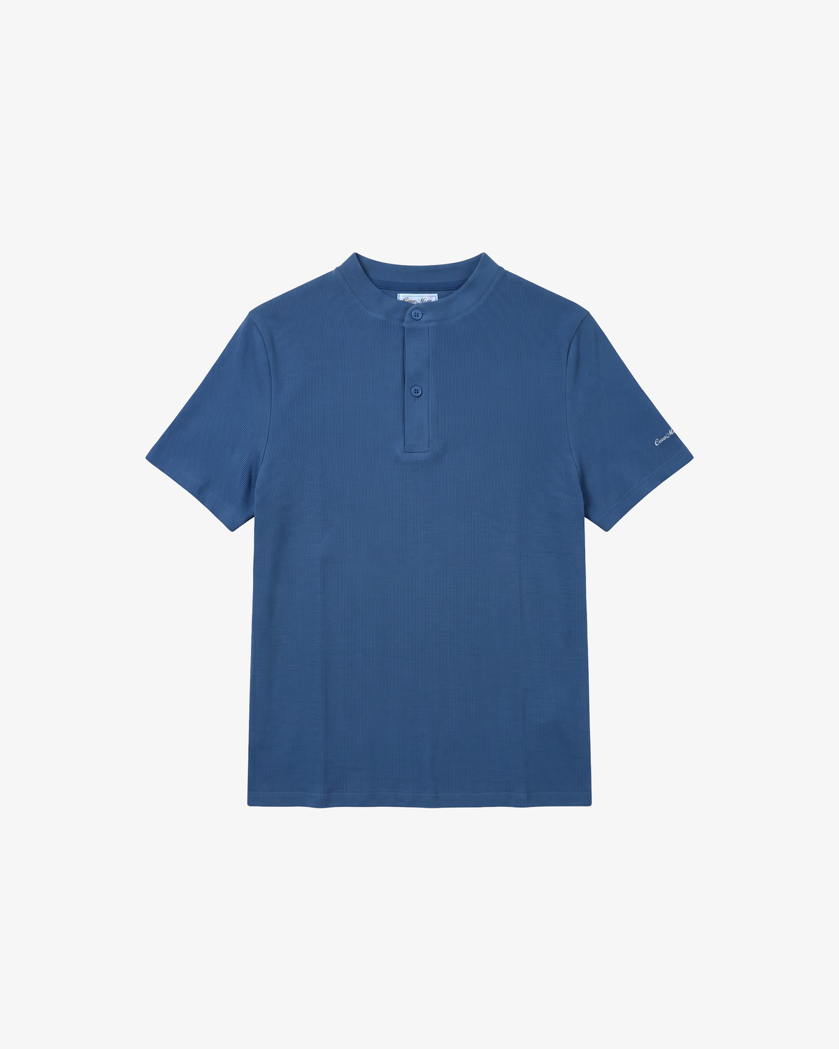 SHORTSLEEVE HENLEY BLUE