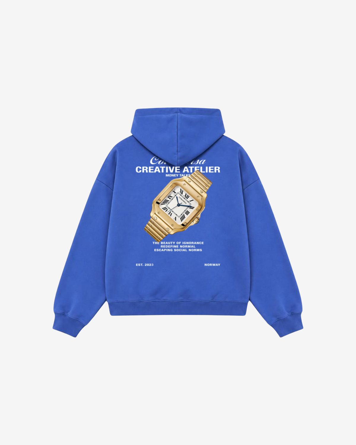 TIMEPIECE HOODIE BLUE