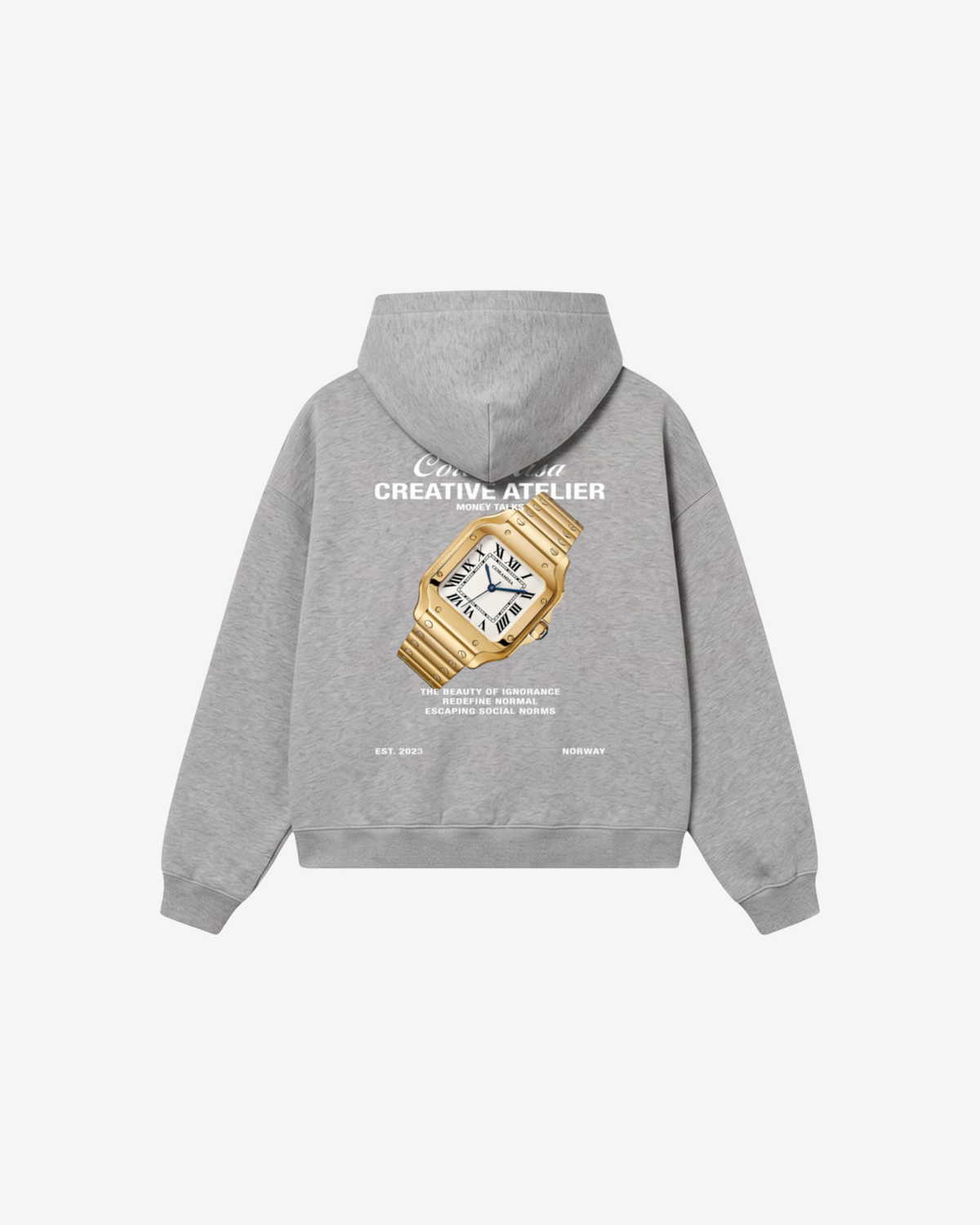 TIMEPIECE HOODIE GREY