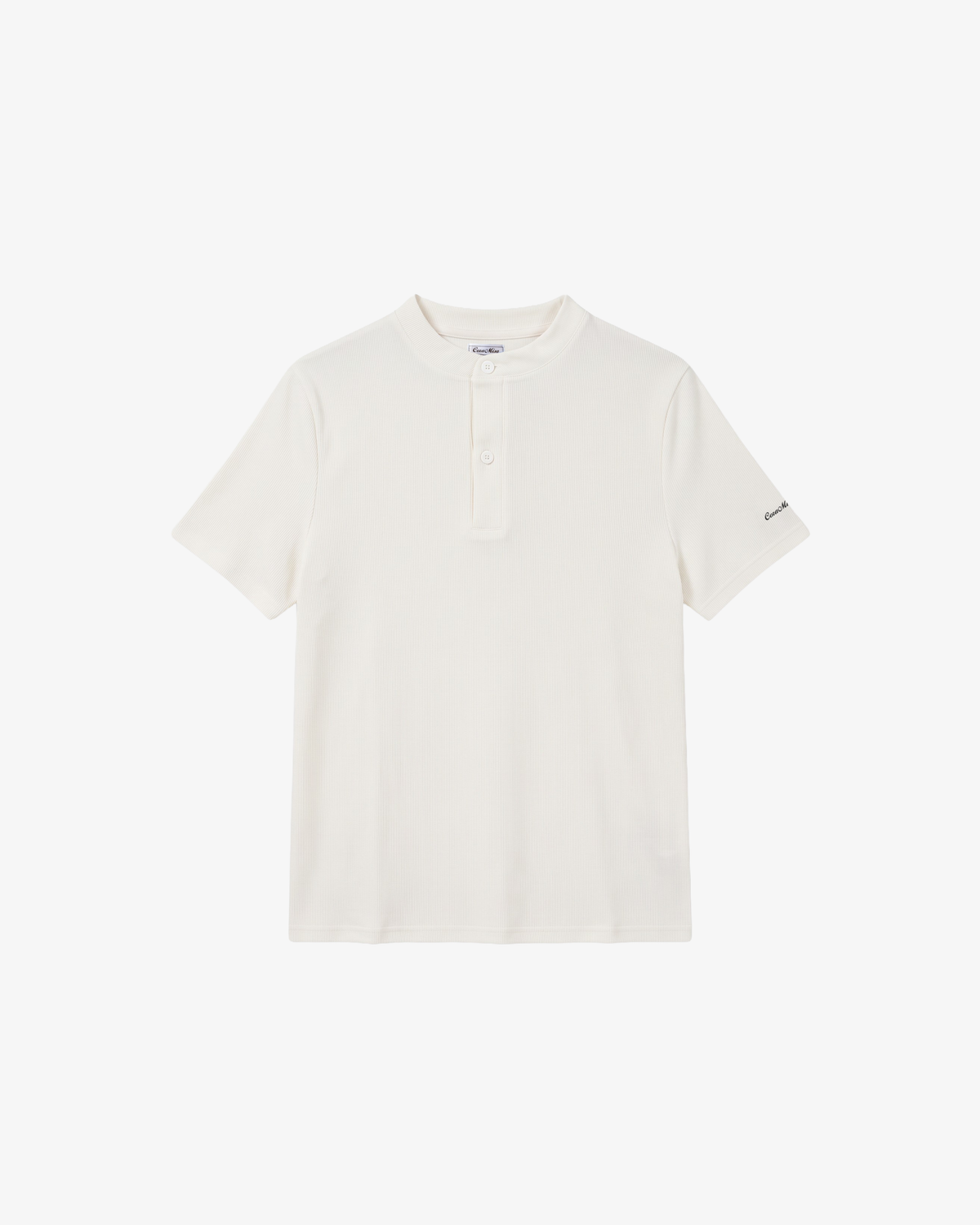 SHORTSLEEVE HENLEY WHITE