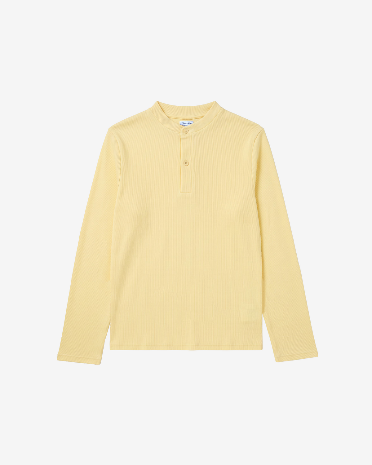 LONGSLEEVE HENLEY YELLOW